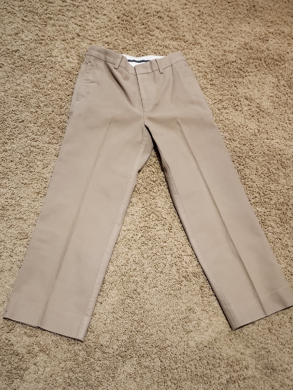Calvin Klein Classic Straight Chino Pants in Khaki
